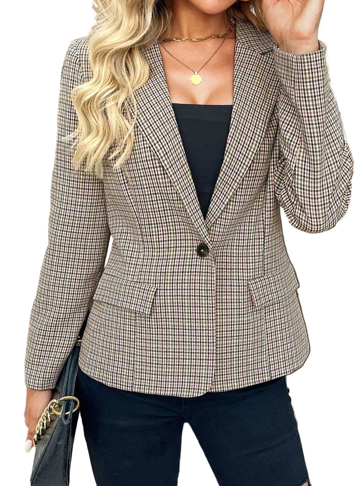 Eleganter Damen Wintermantel für den Herbst in Grau