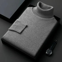 Fabian | Eleganter Rollkragen Herrenpullover für Herbst