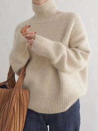 Olivia | Damen Rollkragenpullover elegant für die kühle Jahreszeit
