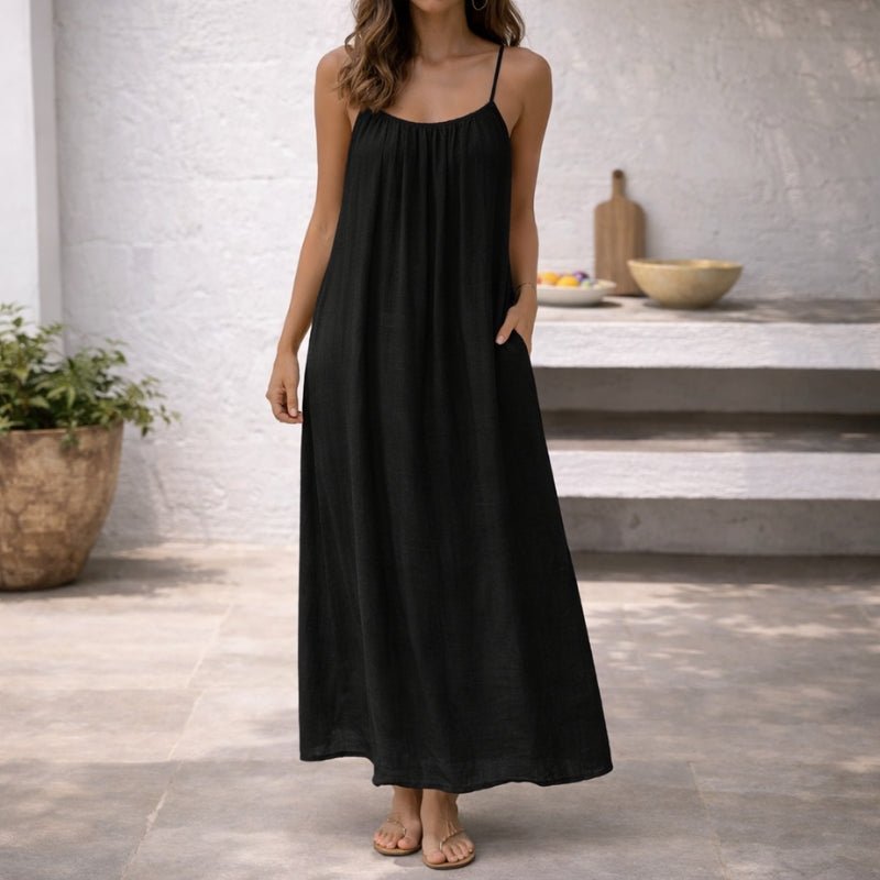 Elegantes Damen Strickkleid Maxi für Hochzeiten (5)
