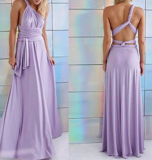 Elegantes Multikleid Wedding guest dress en Violett