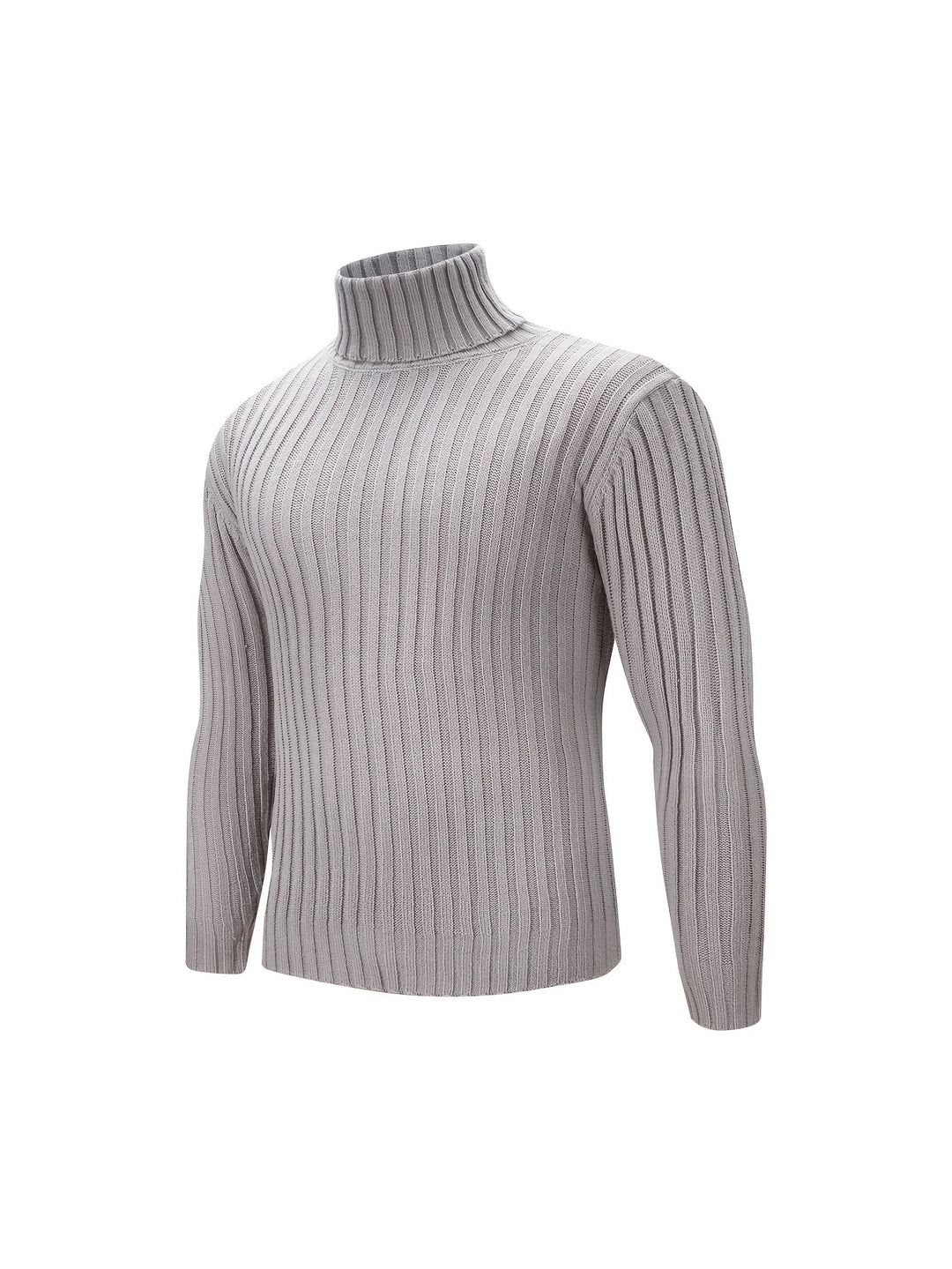 Gerippelter Damen Pullover im klassischen Stil (4)