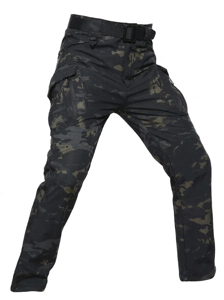 Herren Cargo-Hose für Freizeit und Outdoor in Militärgrün