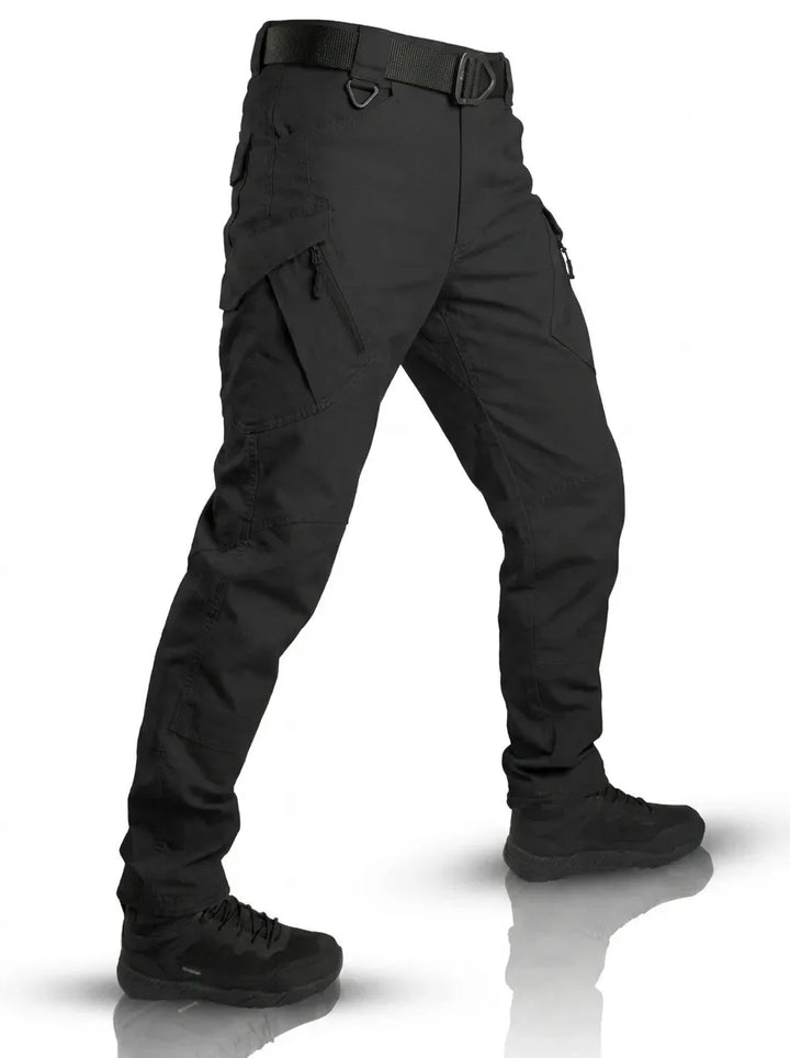 Herren Cargo-Hose für Freizeit und Outdoor in Schwarz