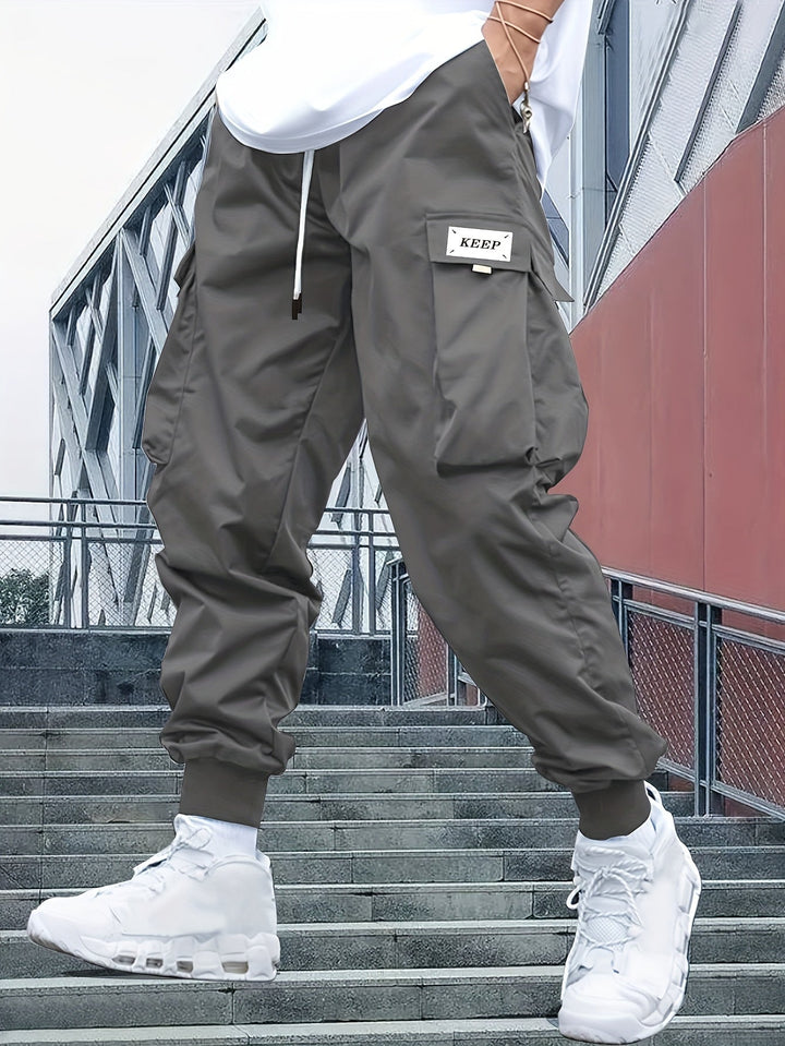 Herren Cargohose mit Jogger-Schnitt für den Alltag (10)