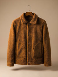 Theo | Herren Jacke aus Teddyfleece für den Winter