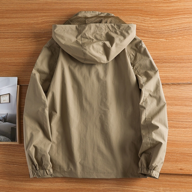 Herren Jacke mit Wetterschutz für den Herbst (2)