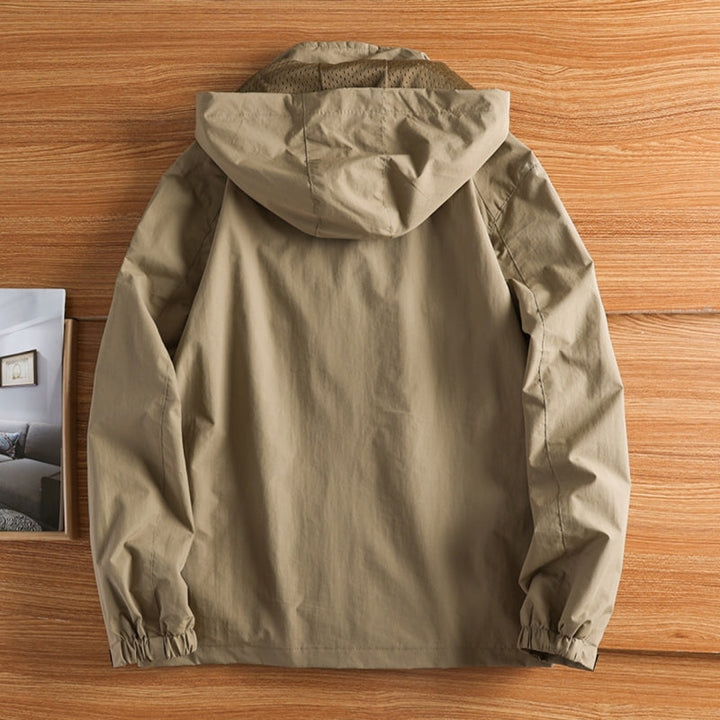 Herren Jacke mit Wetterschutz für den Herbst (2)