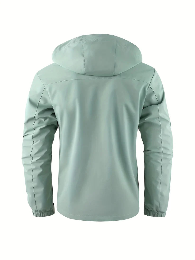 Herren Jacke Outdoor wasserdicht mit Kapuze (2)