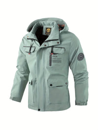 Paul | Herren Jacke Outdoor wasserdicht mit Kapuze