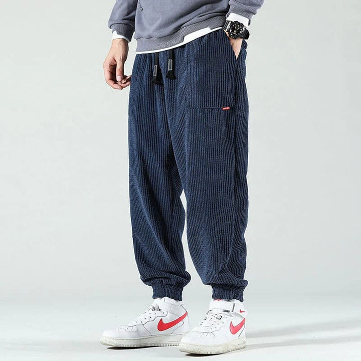 Herren Jogginghose im lässigen Casual-Look in Dunkelblau