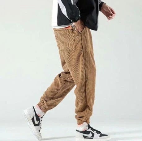 Herren Jogginghose im lässigen Casual-Look in Khaki