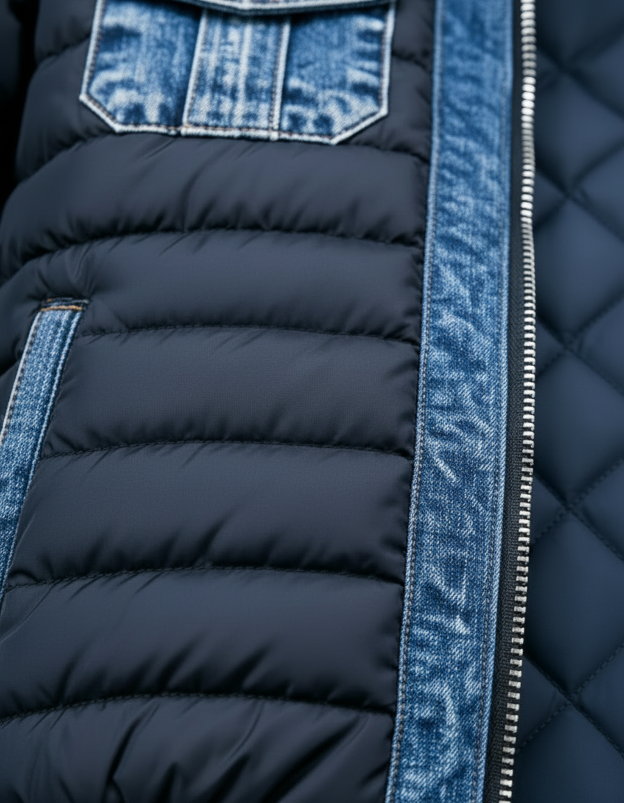 Herren Leichte Gesteppte Jacke für Herbst (2)