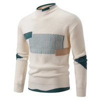 Felix | Herren Pullover mit geometrischem Muster für Herbst