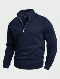 Leon | Herren Pullover mit Stehkragen für den Herbst
