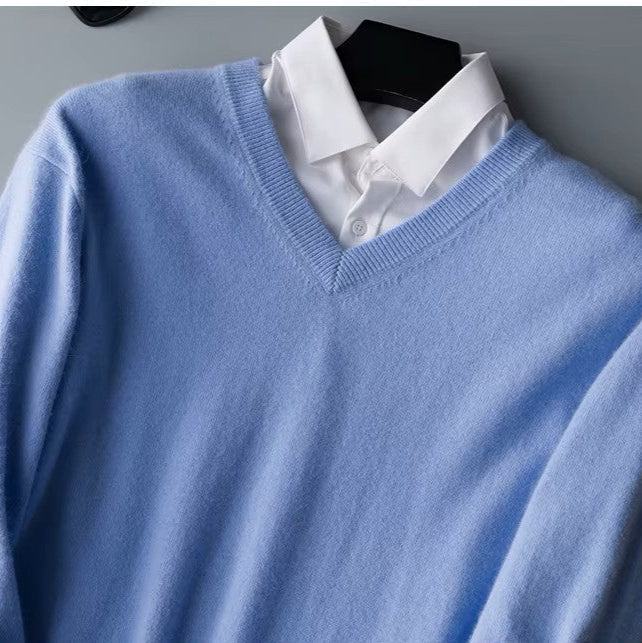 Herren Strickpullover zum Layern für Herbst (8)