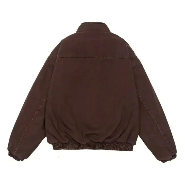 Herren Winterjacke Casual für Alltag in Rot 3