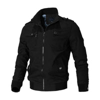 Max | Herren Winterjacke im Bomberstil mit Reißverschluss