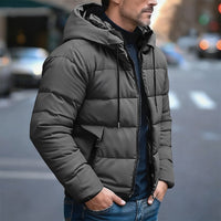 Finn | Herren Winterjacke Slim-Fit mit Kapuze