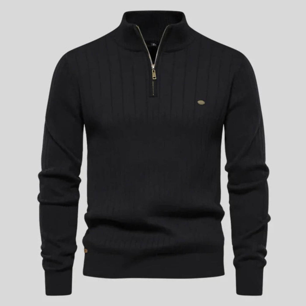 Hochwertige Damen Strickjacke für Herbst in Schwarz