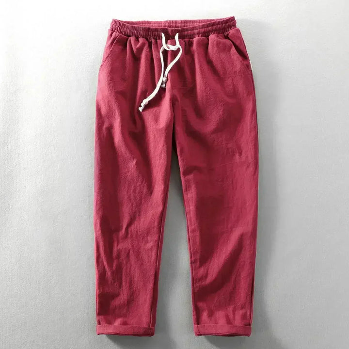 Jogginghose Herren elegant und lässig in Rot