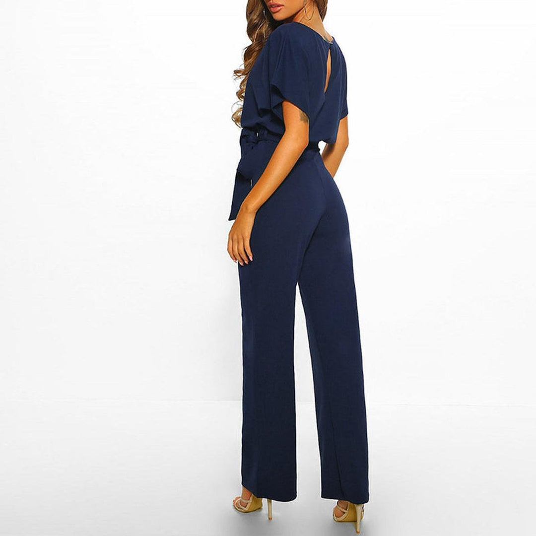 Jumpsuit Casual para Mujer con Cinturón (3)