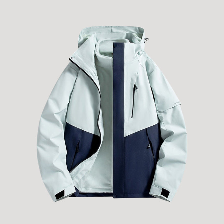 Leichte Damen Winterjacke für Outdoor in Dunkelblau