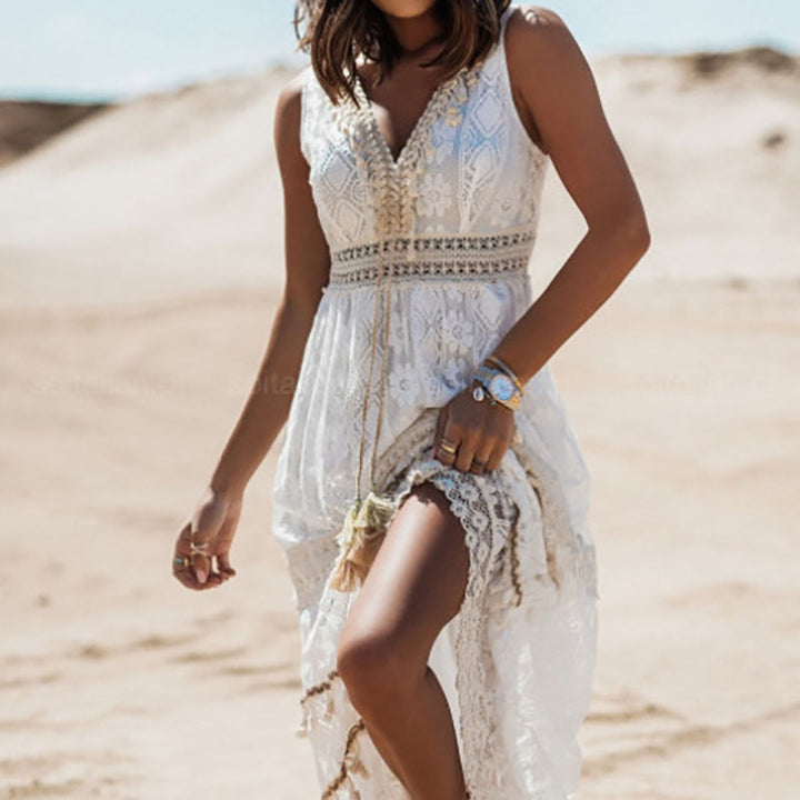 Modernes Damen Strickkleid im klassischen Stil (4)