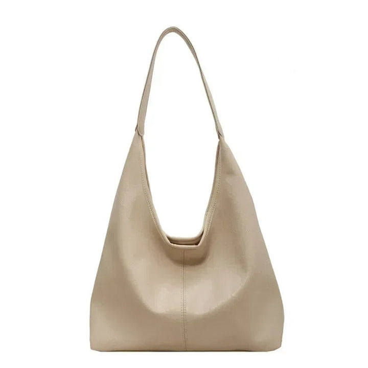 Mujer Bolsa Cuero Gastada Minimalista Espaciosa en 4
