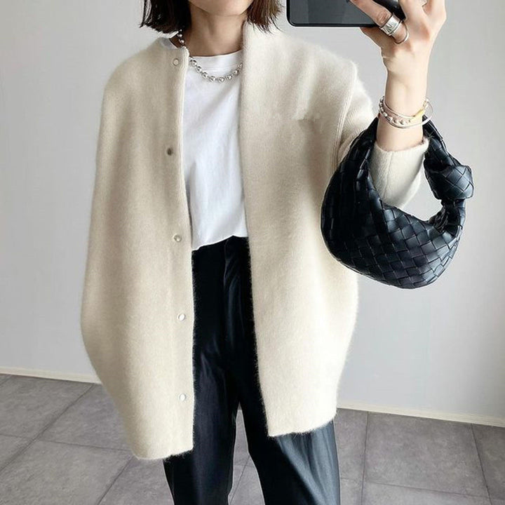Mujer Cardigan de Punto Longline (8)