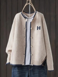 Leire | Damen-Oversized-Strickjacke zum Schichten