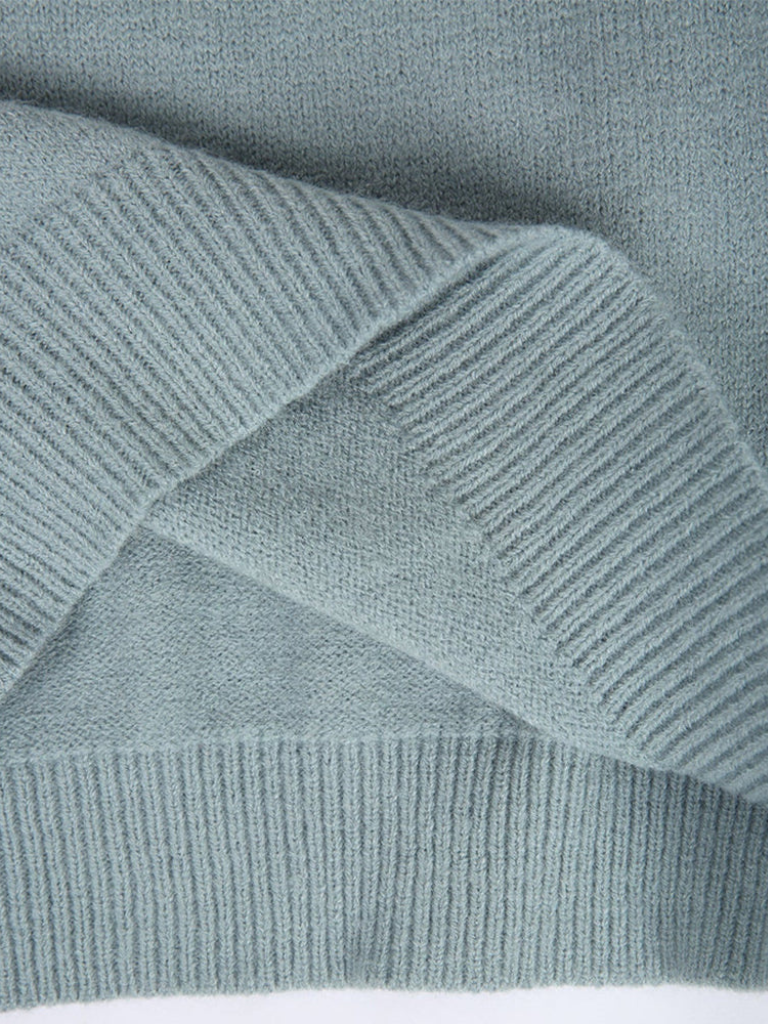 Mujer Jersey de Punto Nórdico Holgado (4)