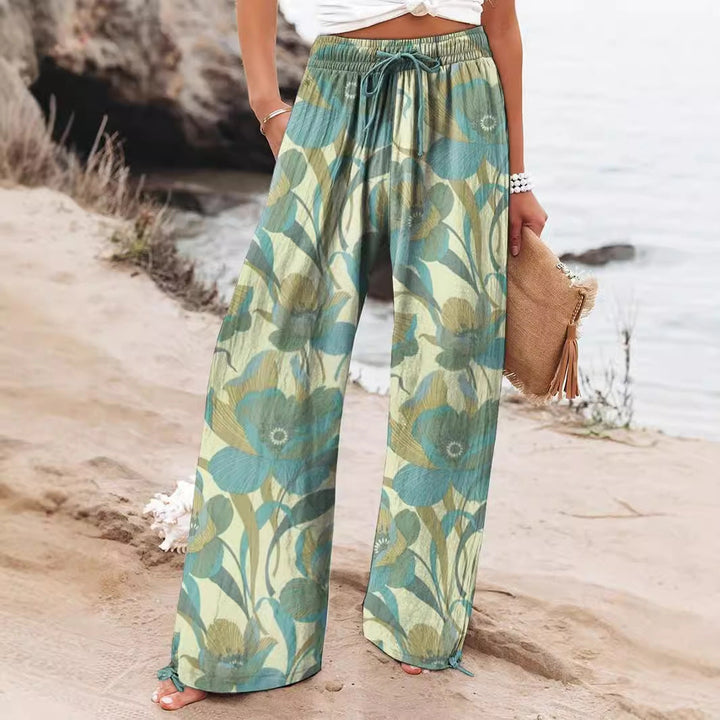 Mujer Pantalones Anchos Desenfadados Versátiles