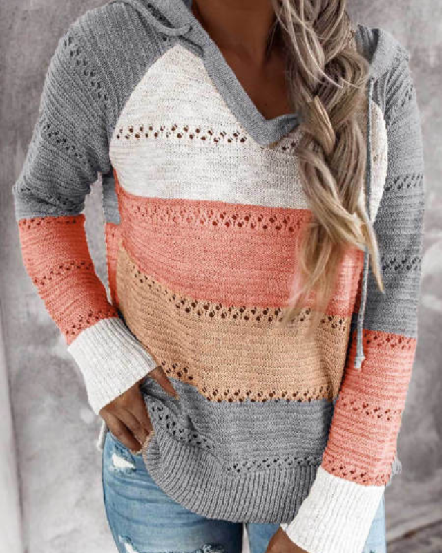 Mujer Sudadera Termica Manga Larga Comoda en Naranja