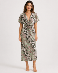 Lara | Damen Maxikleid im Wickelstil für elegante Abende