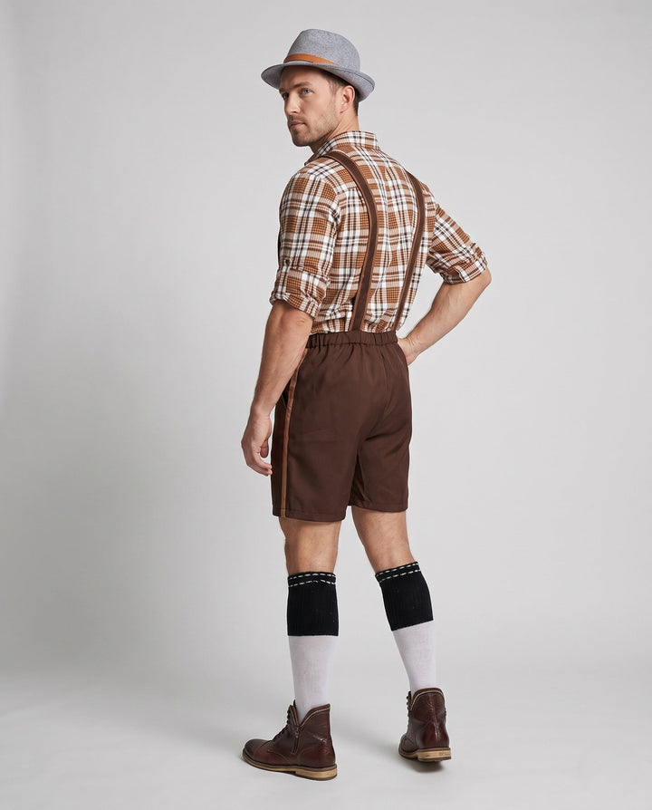 Pantalón Cuero Oktoberfest para Hombre Trachten (3)