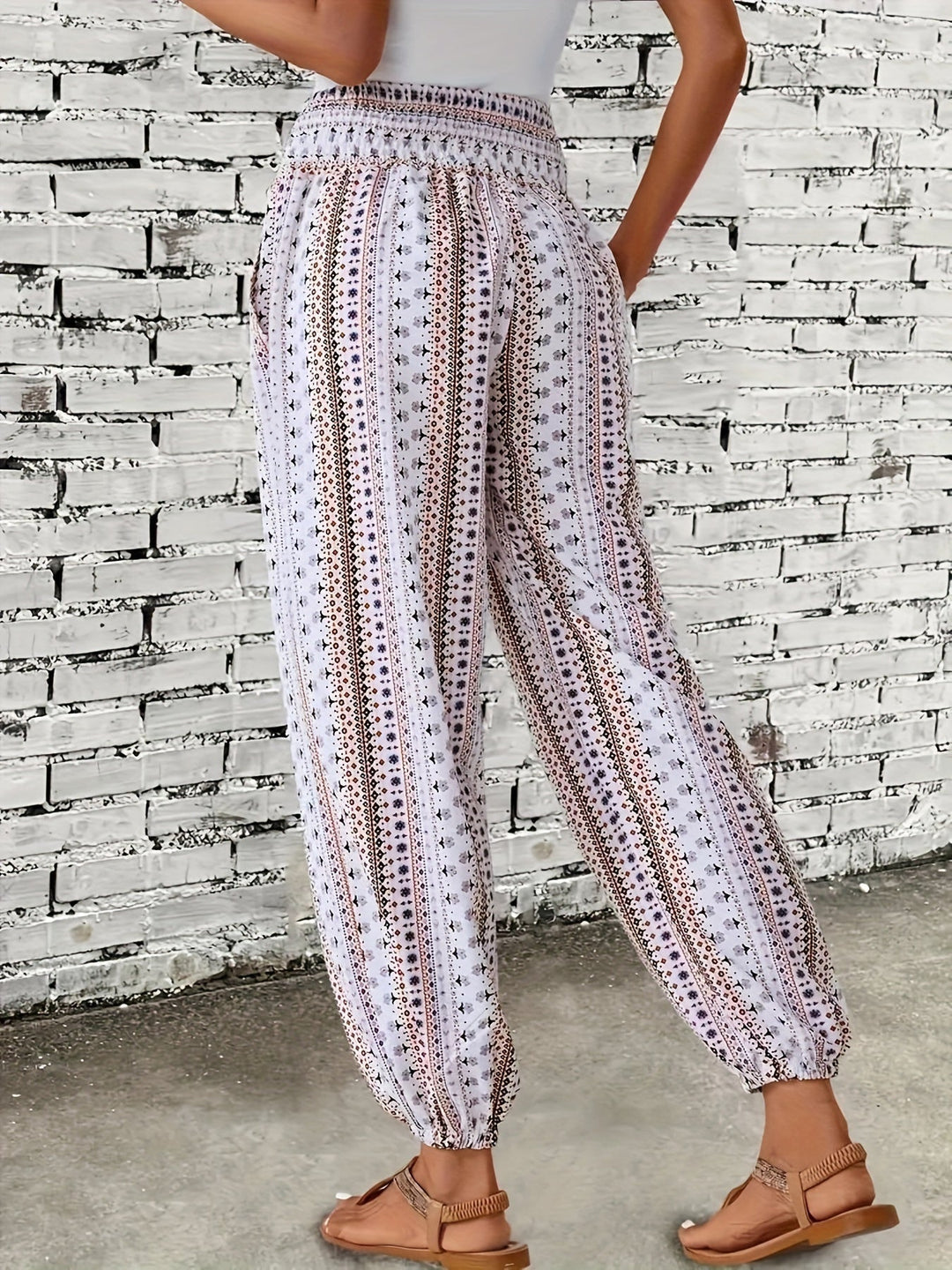 Pantalones Boho Cintura Alta (3)