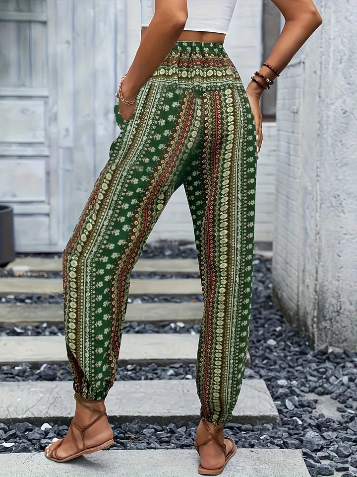 Pantalones Boho Cintura Alta (4)
