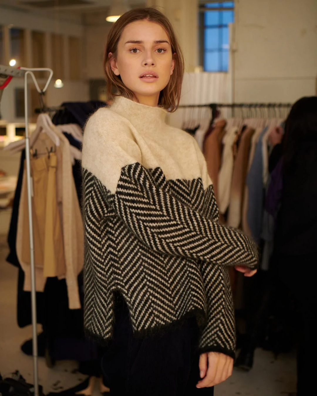 Pullover de Mujer Acogedor Clásico (6)
