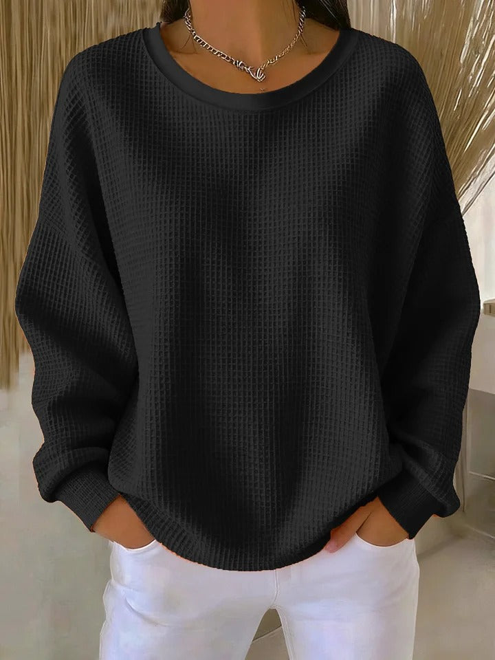 Pullover Suave Acogedor en Negro