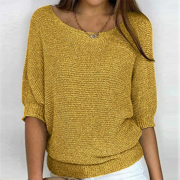 Pullover Suave Imprescindible en Amarillo