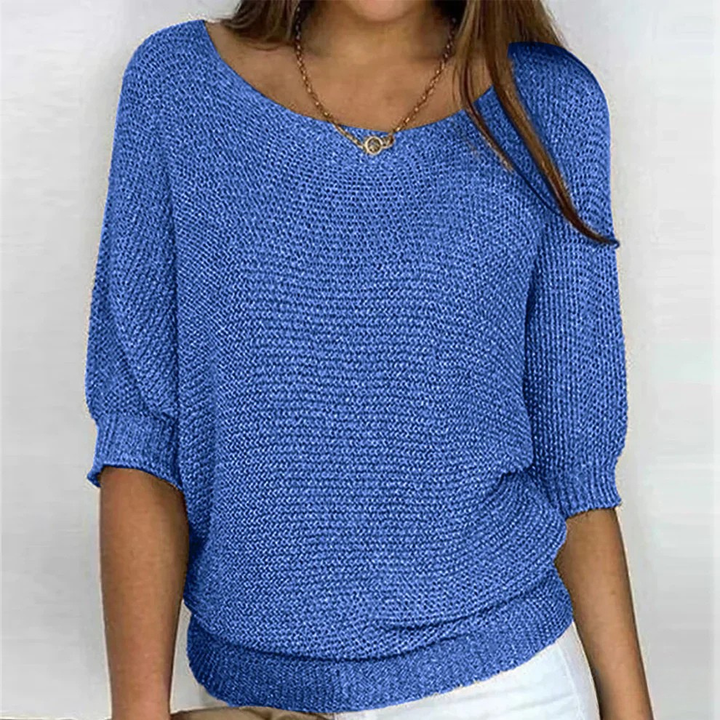 Pullover Suave Imprescindible en Azul