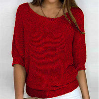 Jasmin | Damen weicher Pullover als vielseitiges Basic