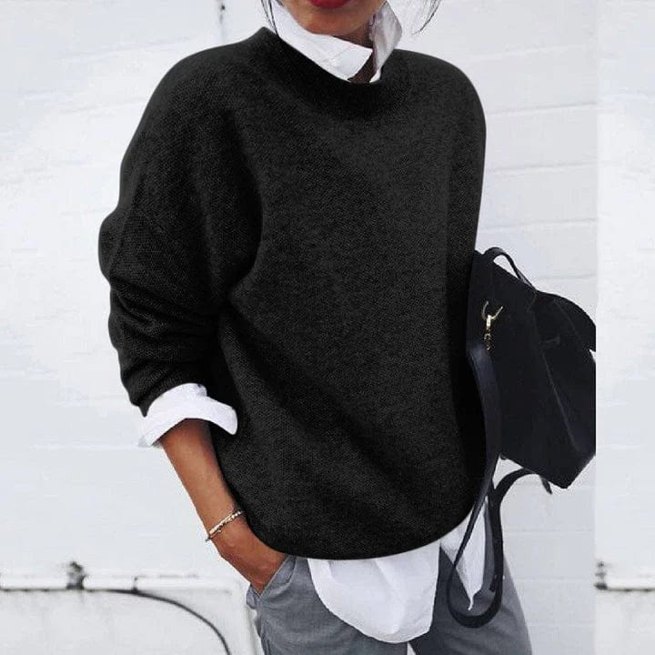 Pullover Suave Premium en Negro