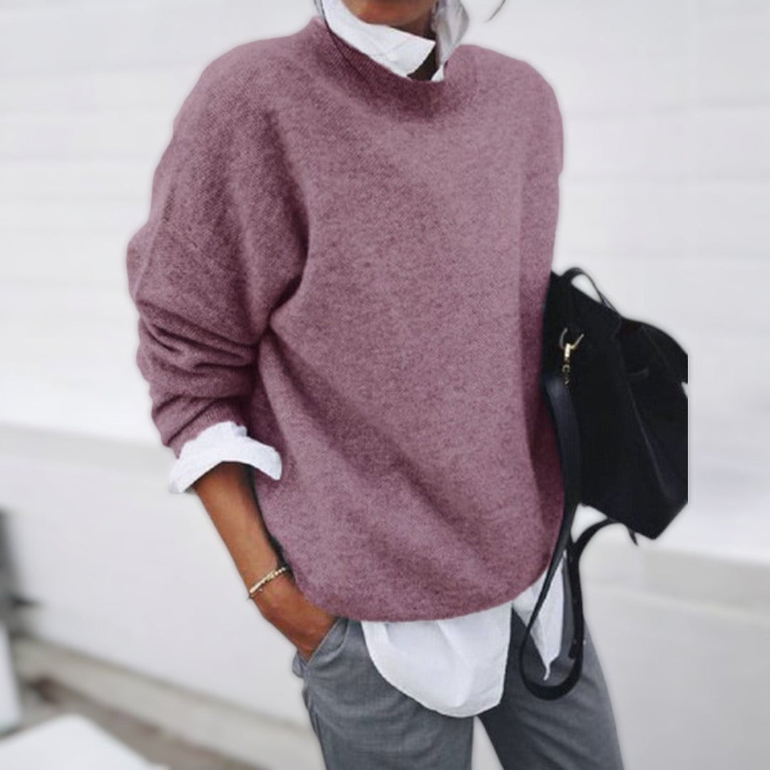 Pullover Suave Premium en Rosa