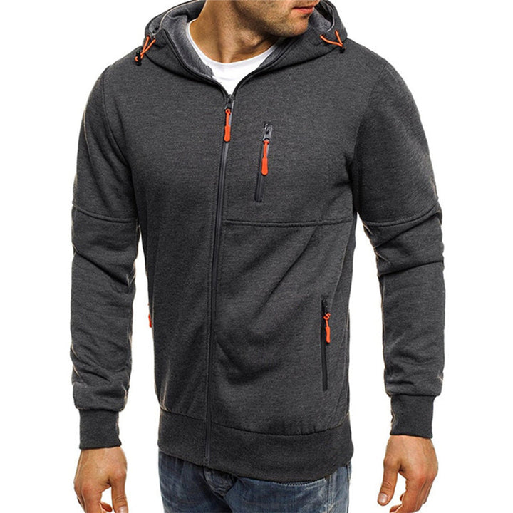 Sudadera Hombre Casual con Cremallera para Otoño (4)