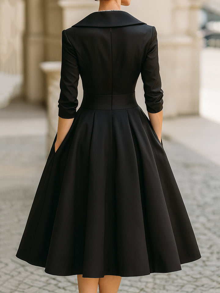 Vestido de invitada para bodas otoñales (4)