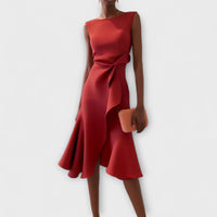 Lea | Damen Midikleid für elegante Herbsthochzeiten