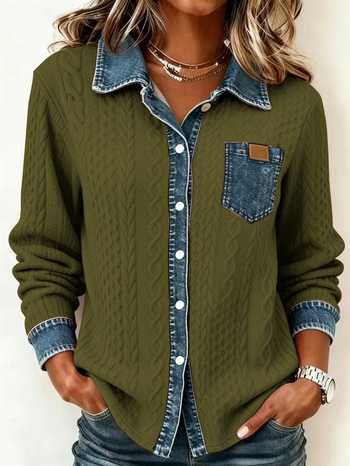 Vielseitige Damen Seidenbluse für jeden Tag (11)