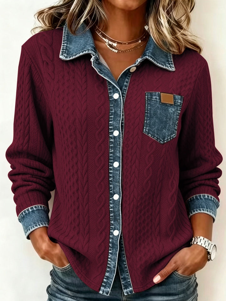 Vielseitige Damen Seidenbluse für jeden Tag (19)
